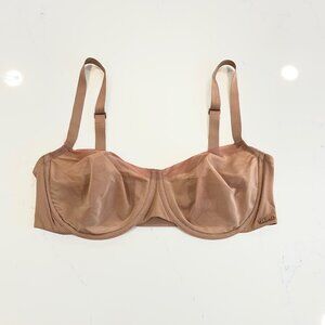 SKIMS Nude  Sheer Underwire Bra Size 38 C